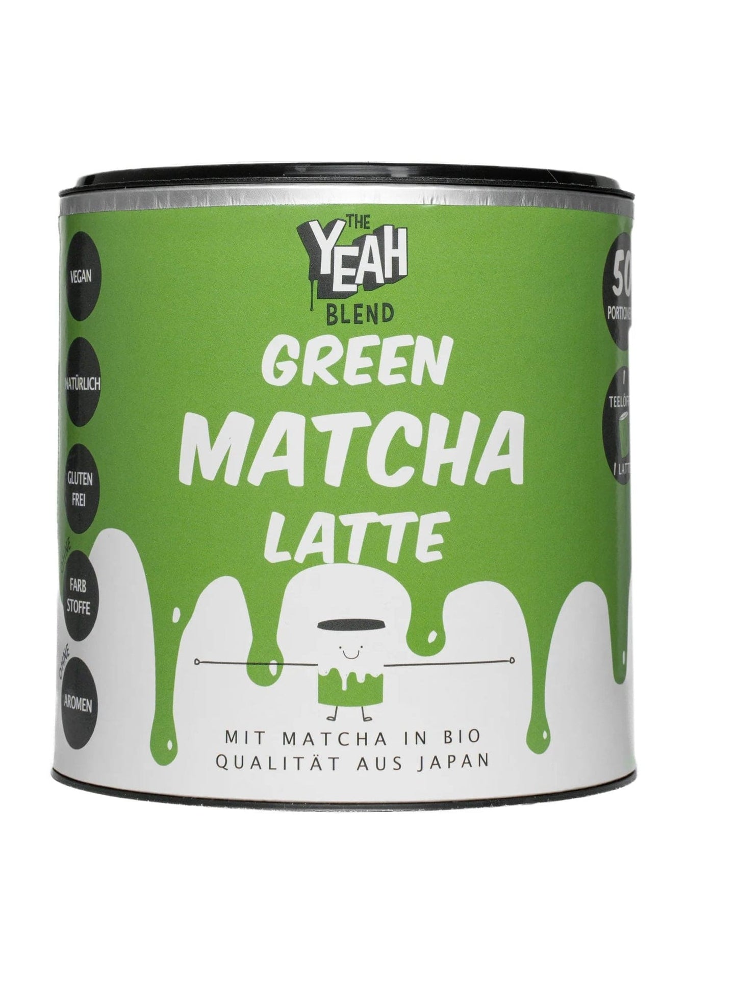 The Yeah Blend Green Matcha Latte – lækker matcha latte-blanding med en cremet og fyldig smag.