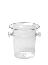 Vin- og Champagnekøler med håndtag i klar plast - holder dine flasker kølige og klar til servering