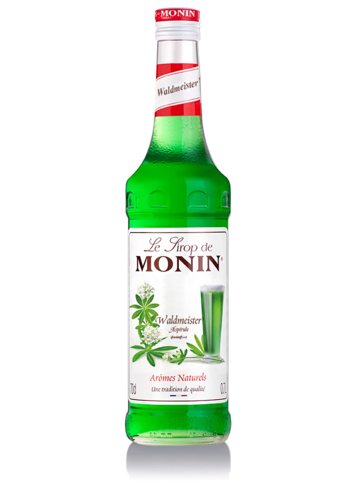 Schaffen Sie eine erfrischende und delikate Trinkerfahrung mit diesem herrlichen Monin Waldmeister Sirup