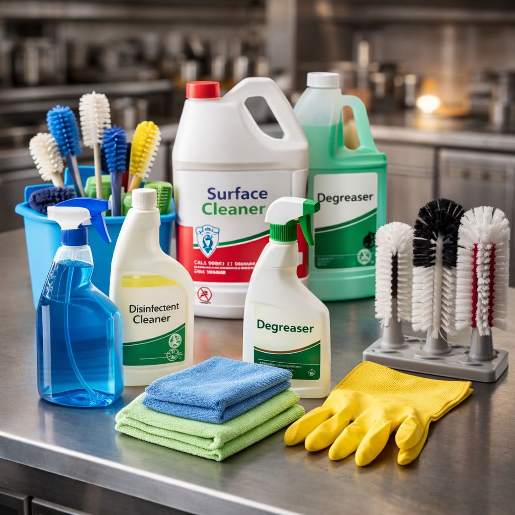 Rengørings artikler