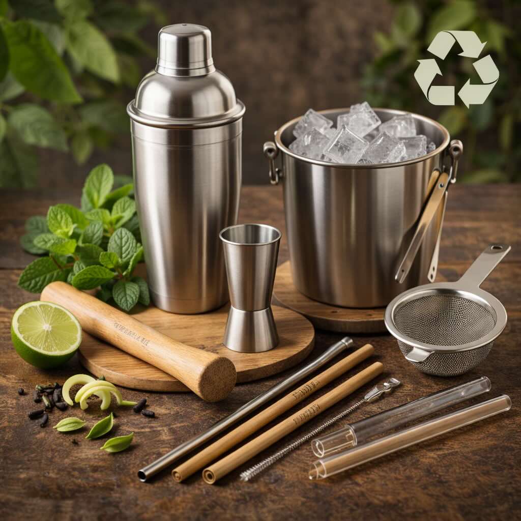 Bæredygtigt barudstyr – eco-friendly løsninger til bar, restaurant og hjemmebar