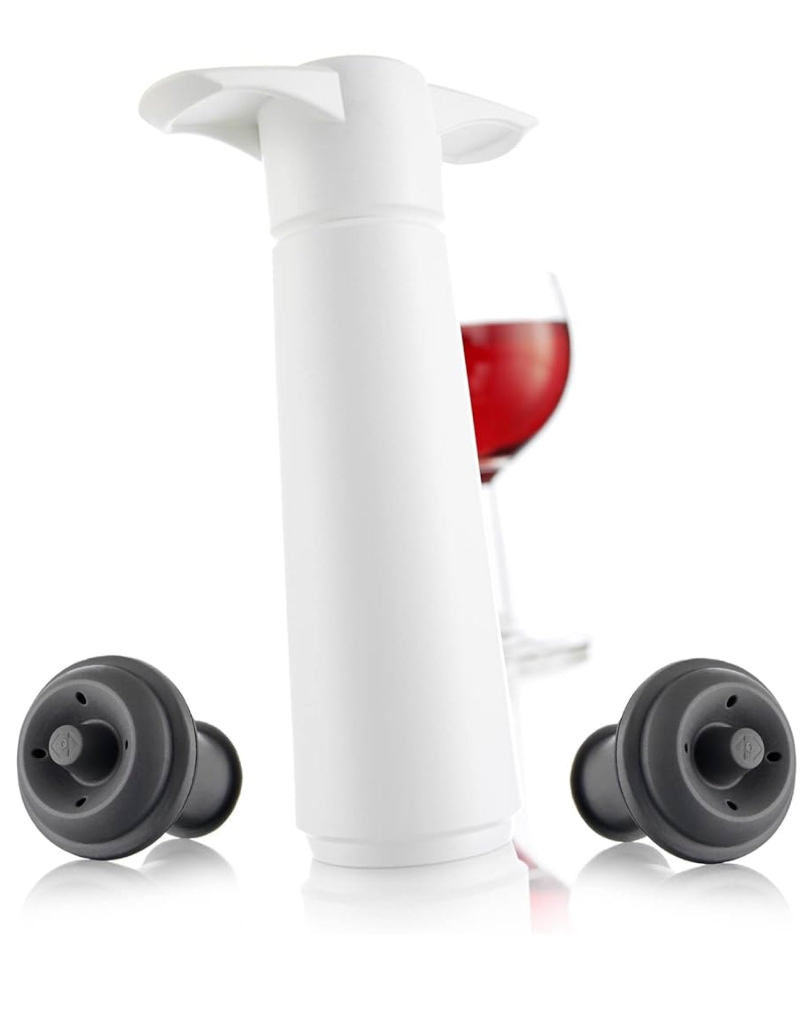 Holdbar Vacu Vin Wine Saver til at forsegle dine åbnede vinflasker og bevare friskheden.