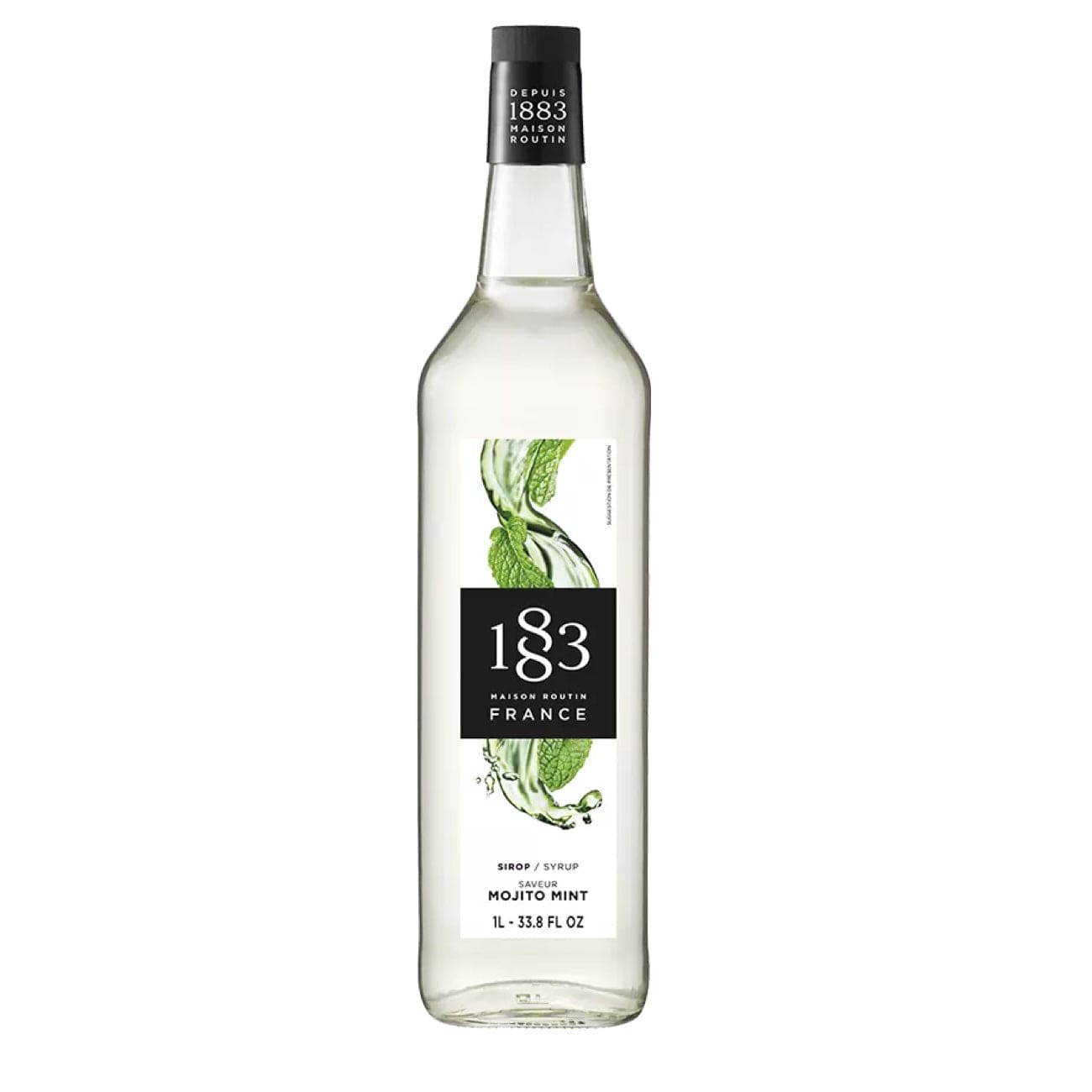 1883 Mojito Sirup – frisk myntesirup med noter af lime, perfekt til cocktails, mocktails og sommerdrinks.