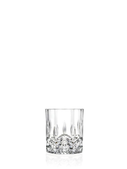 Elegant RCR Opera lowball-glas, perfekt til servering af 21 cl cocktails.