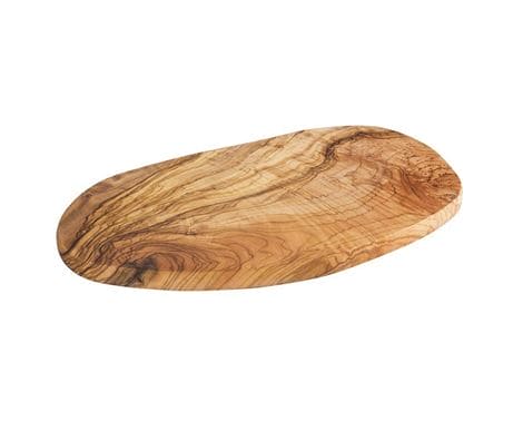 Serveringsbræt Olive – et stilfuldt og praktisk serveringsbræt i oliventræ, perfekt til at præsentere tapas, forretter eller servere drinks til dine gæster
