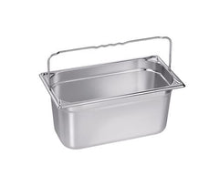 Kantine 1/3 GN – holdbar og funktionel kantinebeholder i rustfrit stål, ideel til professionel brug i storkøkkener, buffeter og kantiner.