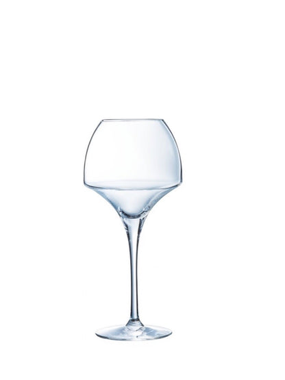 Hvidvin/Rødvinsglas 47 cl Soft Open Up – et stilfuldt glas, der giver den optimale vinoplevelse med et design, der fremhæver både aroma og smag af din yndlingsvin