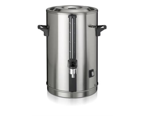 Kaffebeholder 10L B10 – en praktisk og holdbar beholder designet til at opbevare og transportere op til 10 liter kaffe. Ideel til professionelle miljøer, der kræver effektiv opbevaring og servering af kaffe