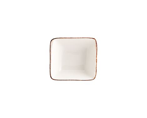 Retro Skål m/brun kant