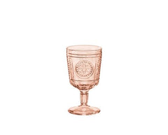 Vandglas p/fod Romantic - 96 stk. i rosa farve.