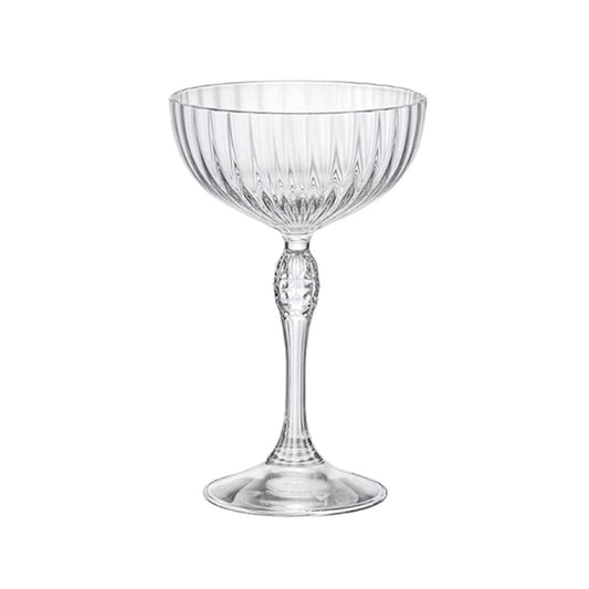 America 20s Coupe – elegant og stilfuld coupe glas, perfekt til at servere cocktails som martinis og champagne, inspireret af 1920’ernes glamour