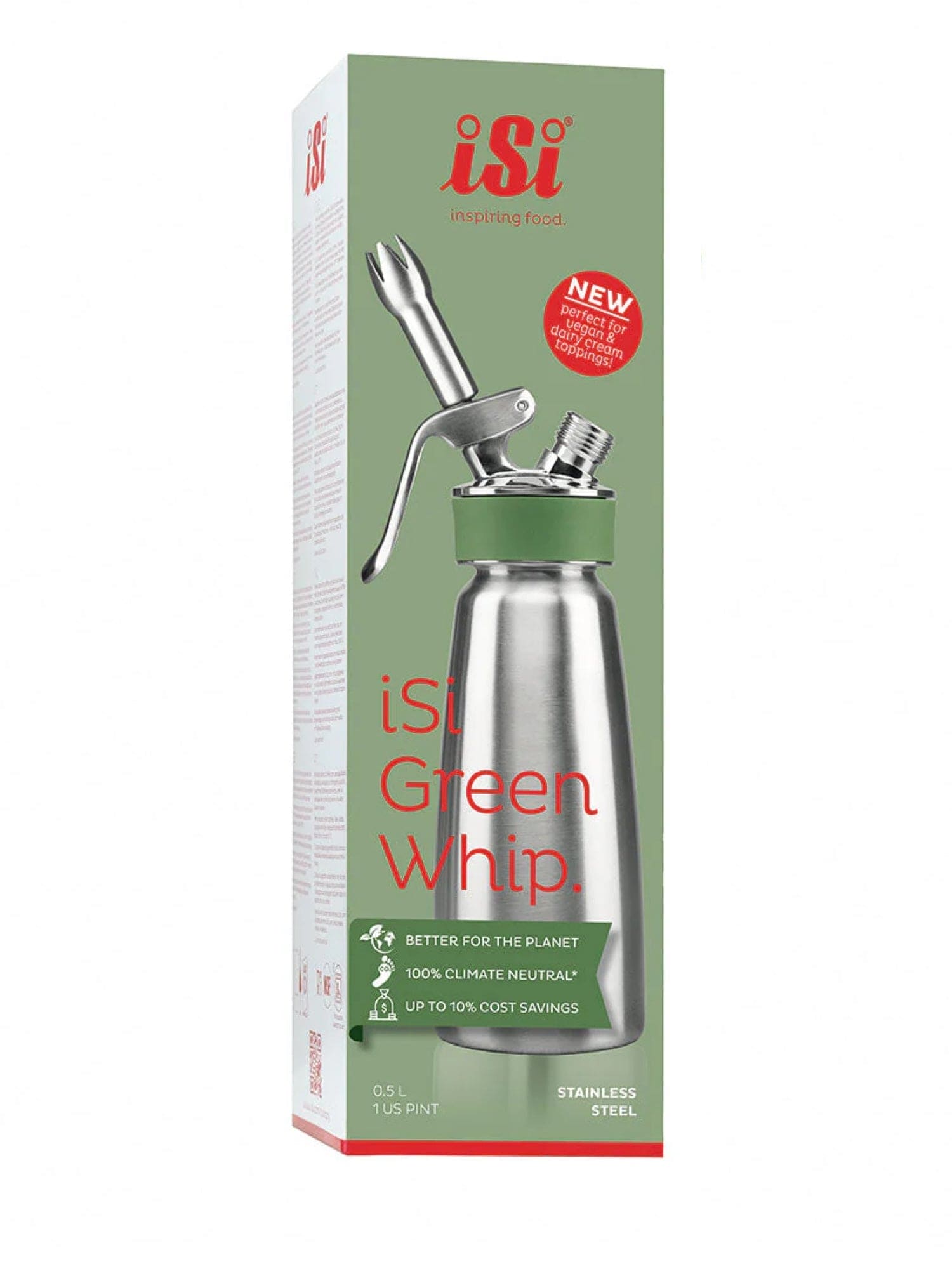 Cream Whipper ISI Green Whip 0,5 l