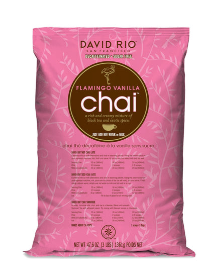 David Rio Elephant Vanilla Chai, 1350g - en lækker chai-blanding med vanilje og krydderier.