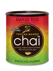 David Rio Toucan Mango Chai, 1814g, en eksotisk chai-blanding med mango og krydderier