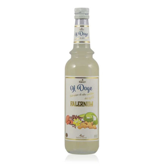 Il Doge Falernum sirup – eksotisk sirup med krydrede og tropiske noter, ideel til tiki-cocktails og mixology.