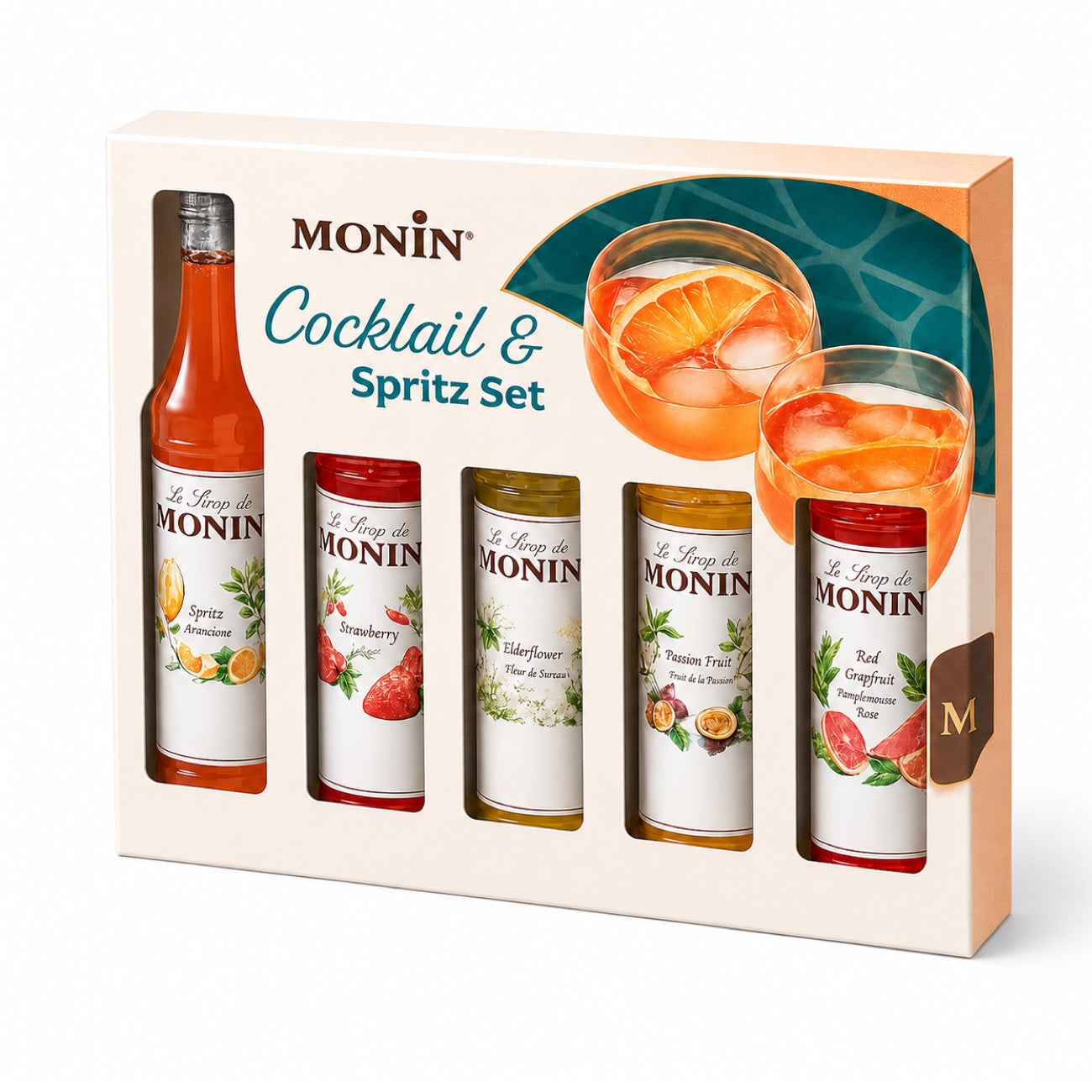 Monin Cocktail & Spritz sæt – smag på sommeren