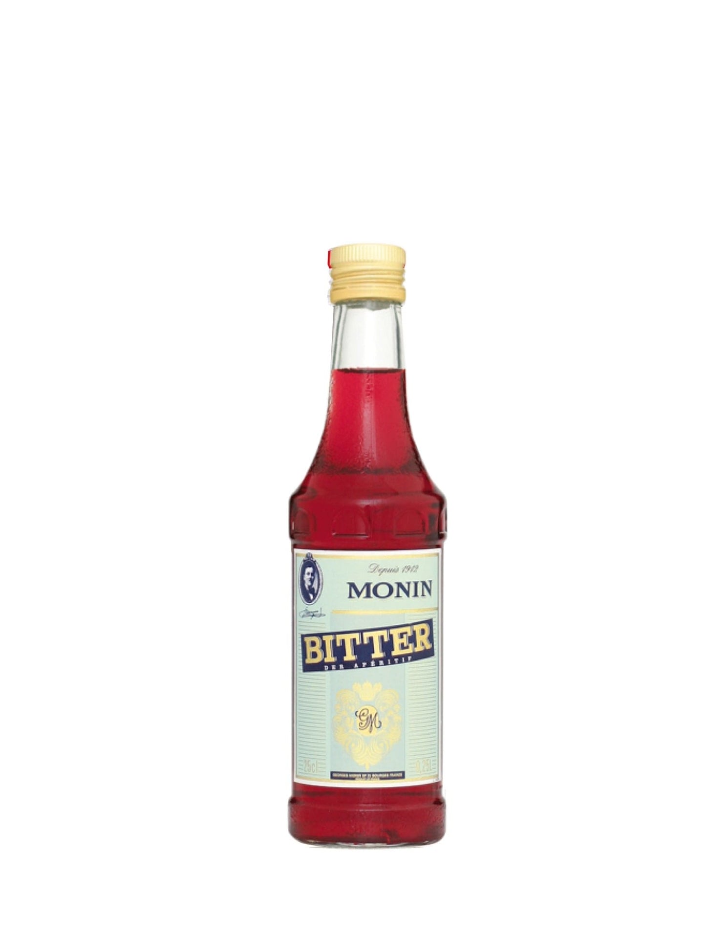 Monin Bitter 250 ml – aromatisk bitter med komplekse krydderier, perfekt til cocktails som Negroni og Spritz