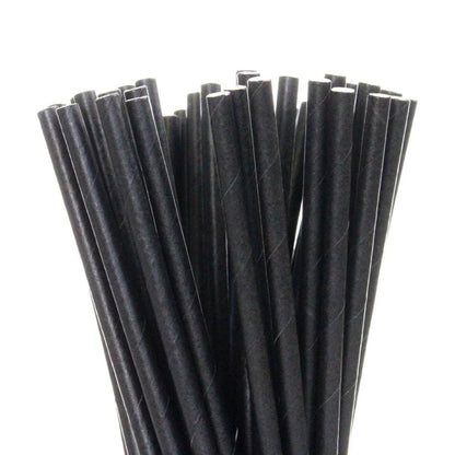 Papirsugerør – miljøvenlige og bæredygtige sugerør lavet af papir, ideelle til at tilføje et stilfuldt og økologisk touch til dine drinks og cocktails