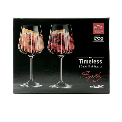 RCR Timeless Spritzglass 49cl 6 stk.