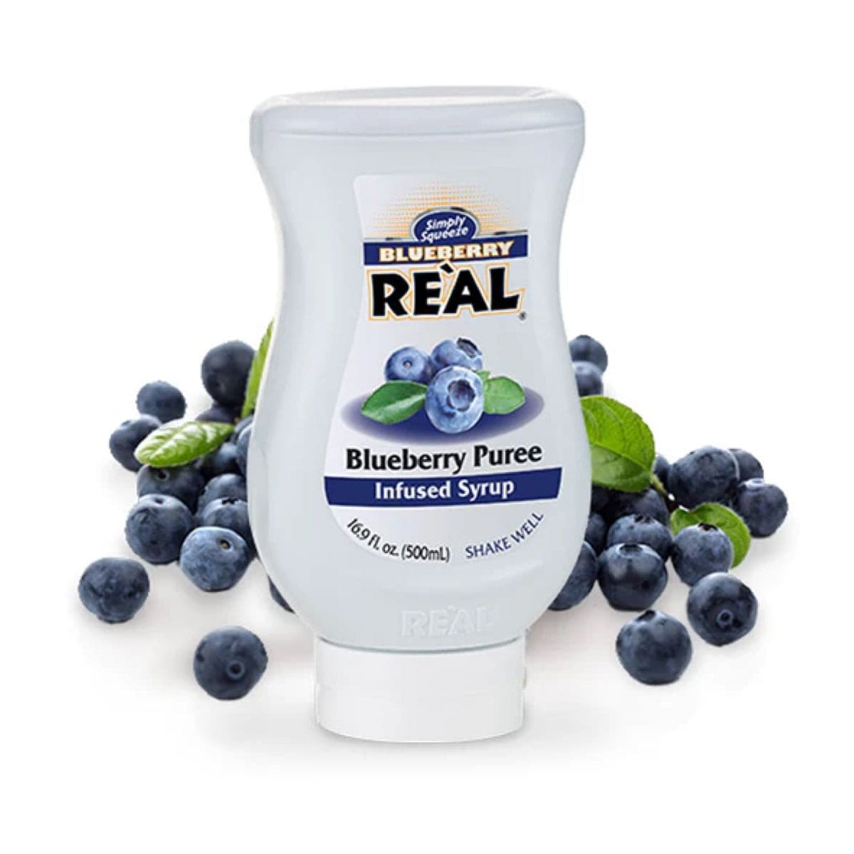 Real Blueberry – blåbærpuré i høj kvalitet til cocktails, mocktails, smoothies og desserter.