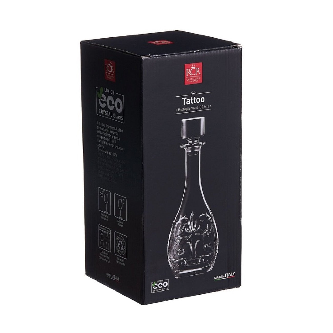 RCR Tattoo rund dekanter