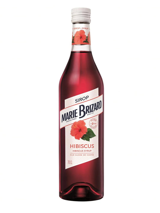 Marie Brizard hibiscussirup i en flaske, perfekt til cocktails og desserter