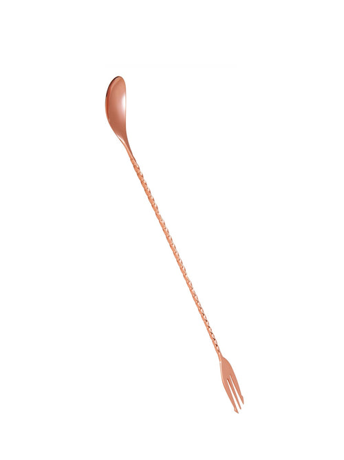 Barske med gaffel copper