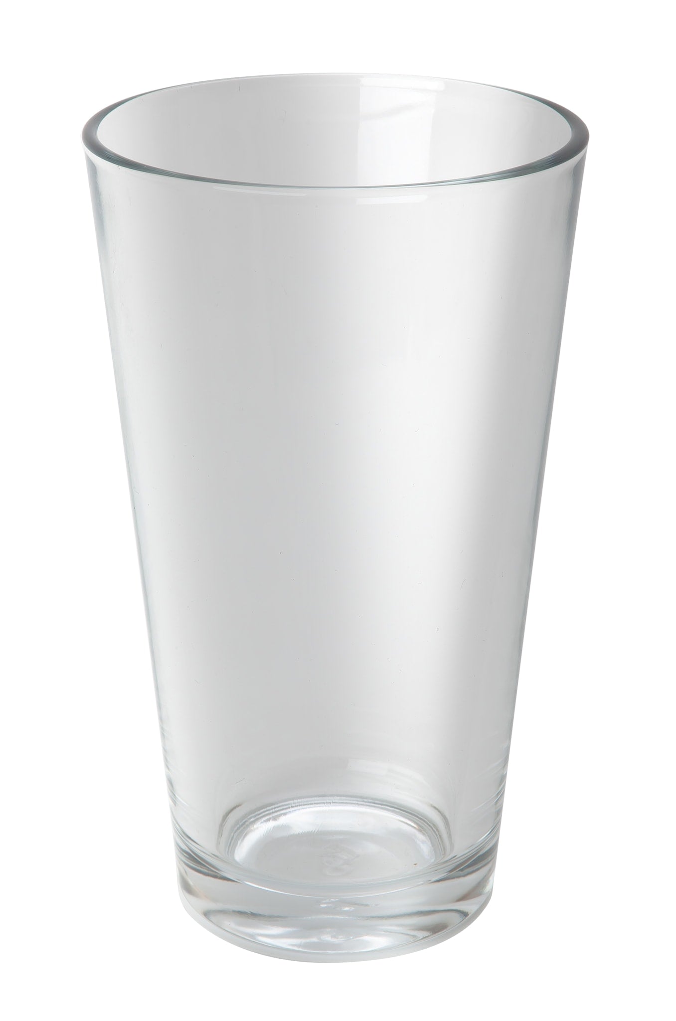 Klassisches Boston-Glas, ideal zum Mischen von Cocktails zu Hause oder in Bars.