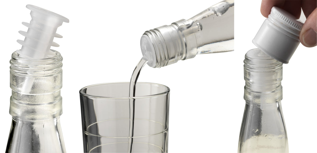 Cap on Pourer - hold dine flasker drypfri og beskyttet med denne smarte påhængs