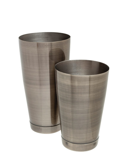 Skab spektakulære cocktails med denne antik messing Boston shaker ti