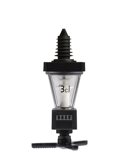 Non-Drip Skaenkeprop på 3 cl med tæller - få nøjagtige målinger og undgå spild med denne praktiske skaenkeprop.