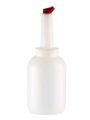 Hold dine juiceforsyninger klar med denne hvide juicebeholder på 4 liter