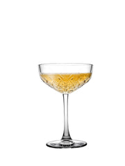 Champagnekupéglas fra Pasabahce Timeless-serien - perfekt til at nyde bobler i stil.