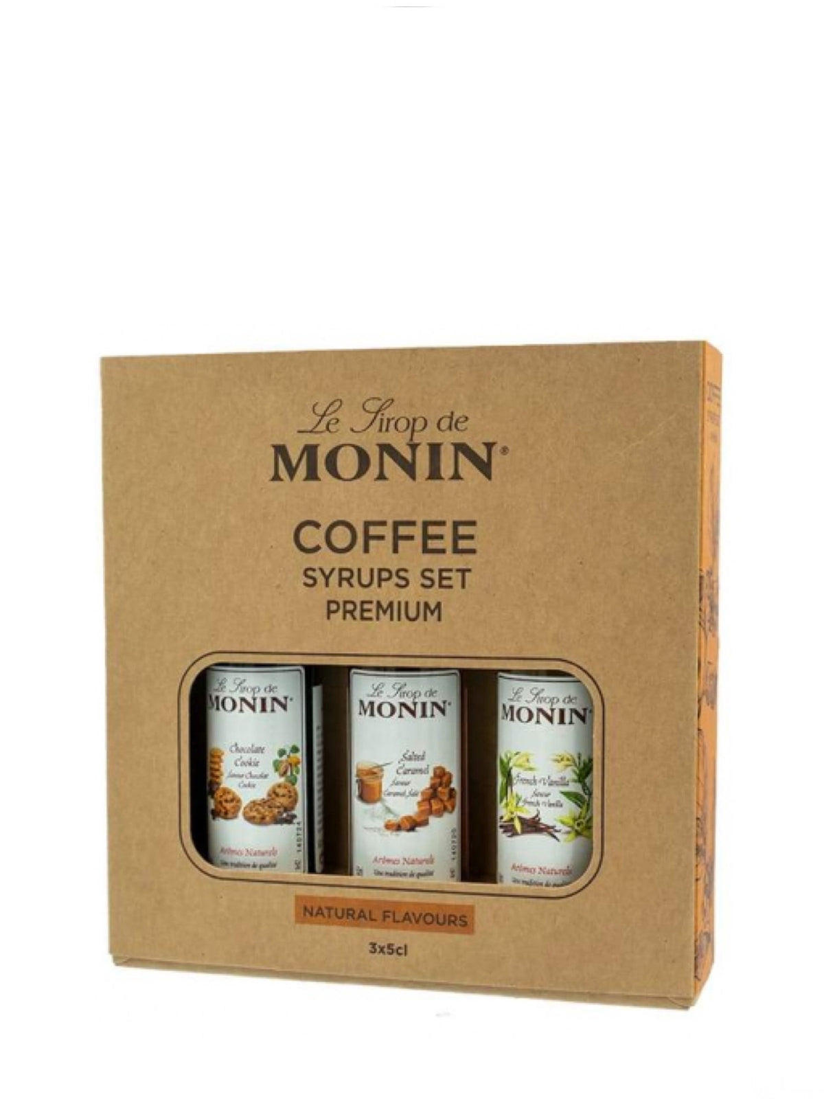Skab lækre kaffedrikke derhjemme med Monin Kaffesirup-sættet