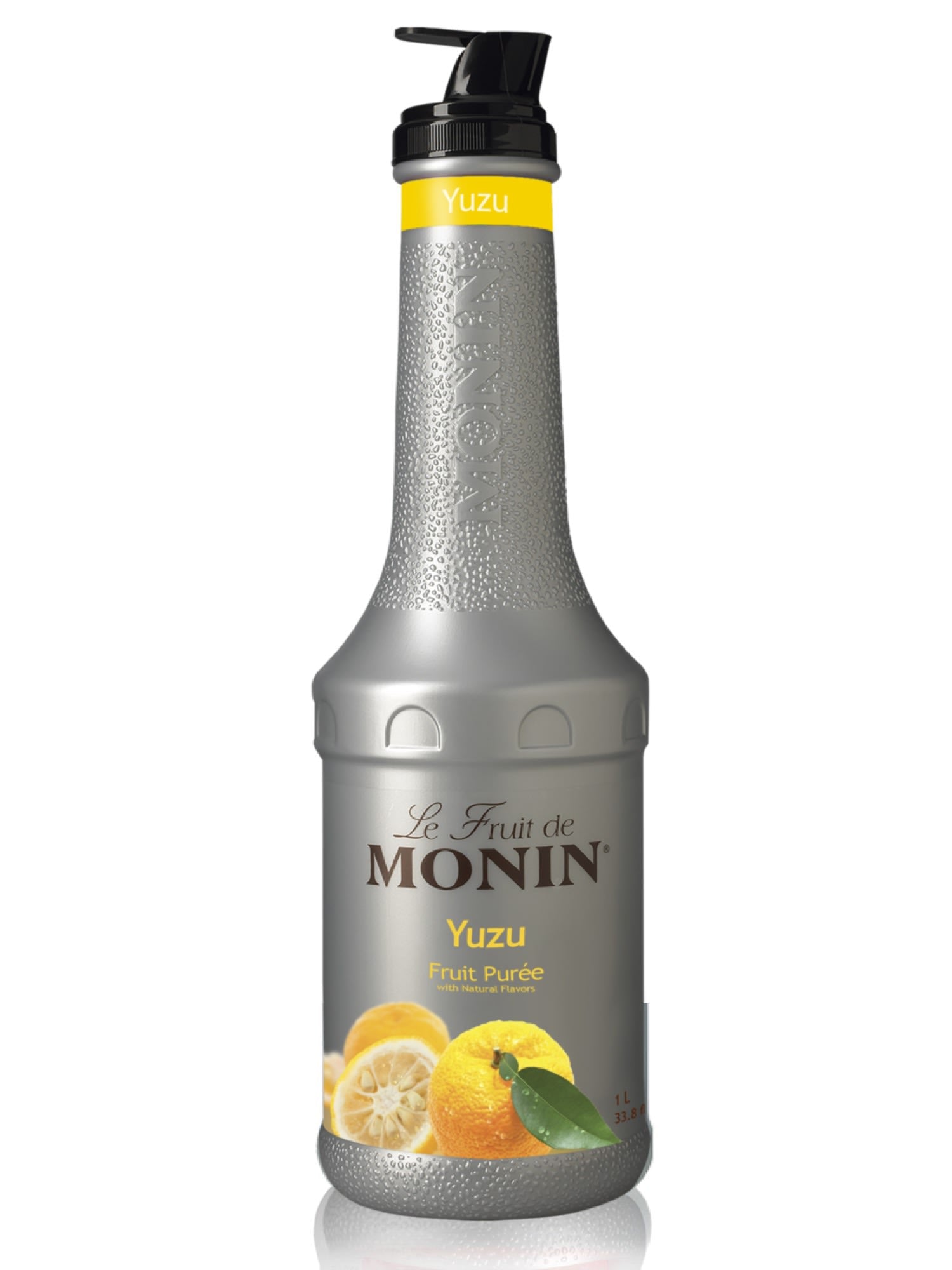 Tilføj en forfriskende citrusnote til dine drinks med Monin Yuzu Frugtpuré