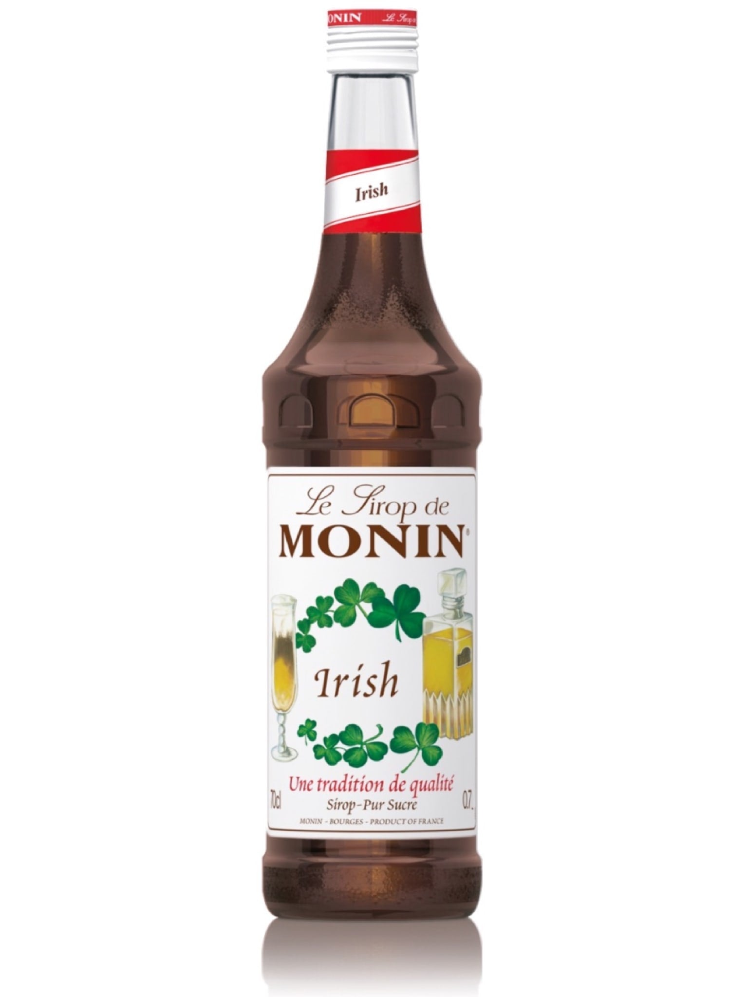 Tilføj en cremet og lækker smag til dine drinks med Monin Irish Coffee Cream Sirup