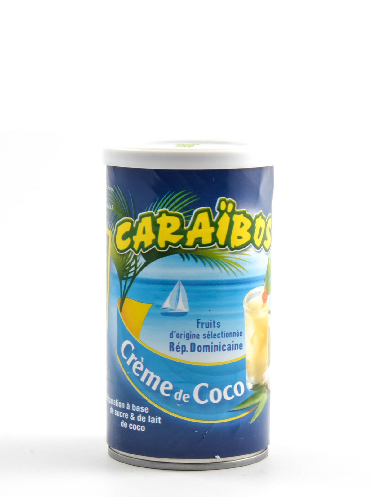 Kokoscreme fra Caraïbos - Perfekt til at tilføje en eksotisk smag til cocktails og desserter.