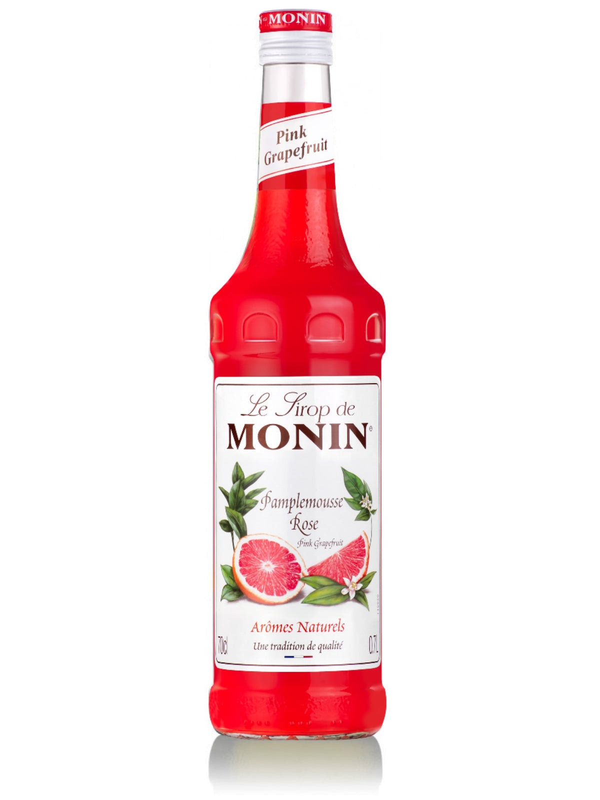 Tilføj en forfriskende og frugtagtig smag til dine drinks med Monin Pink Grape Sirup