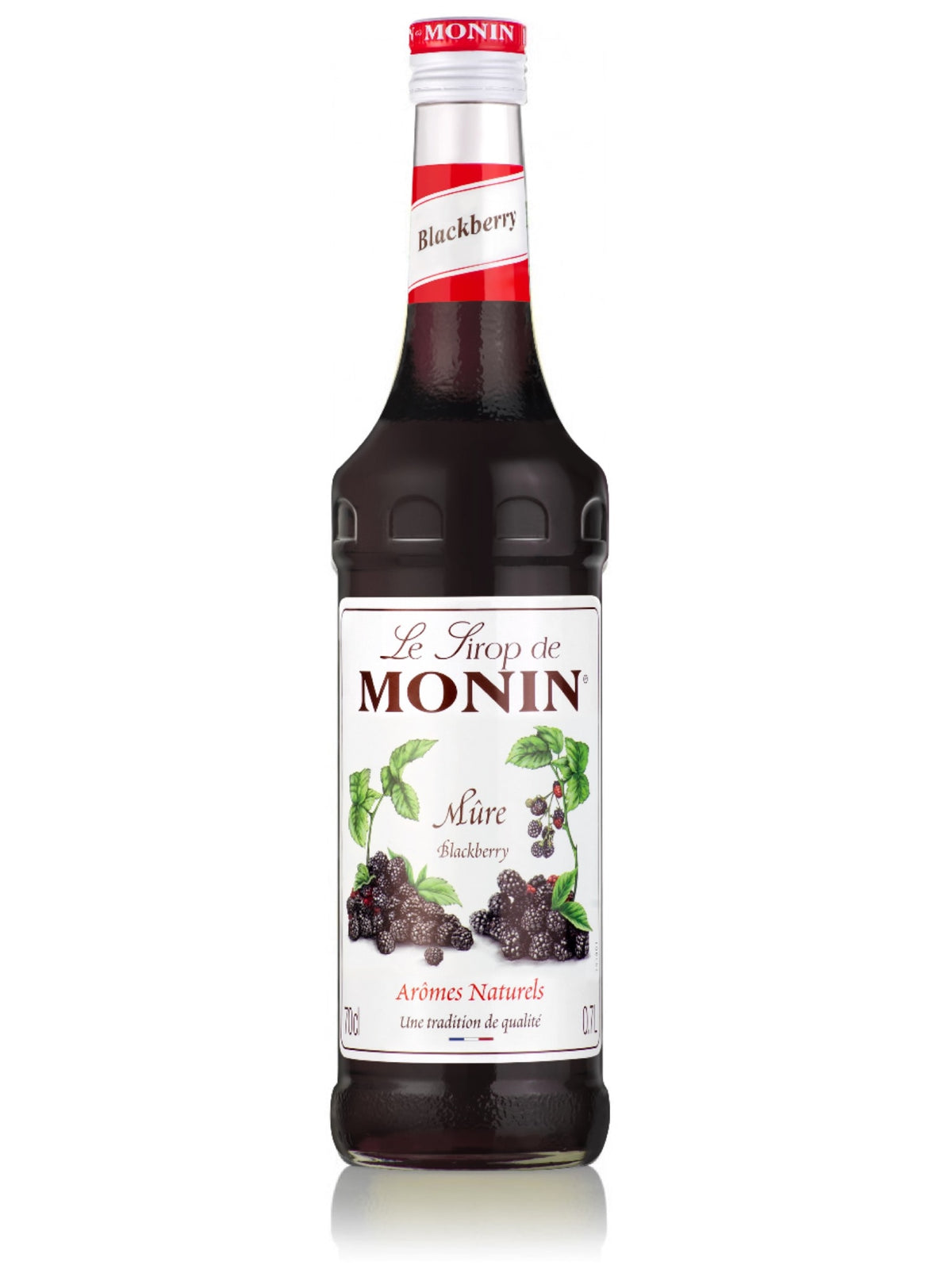 Monin Brombærsirup - Nyd den friske og søde smag af saftige brombær i dine drinks og desserter
