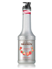 Tilføj en frisk og frugtagtig smag til dine drinks og desserter med Monin Jordbær Pure
