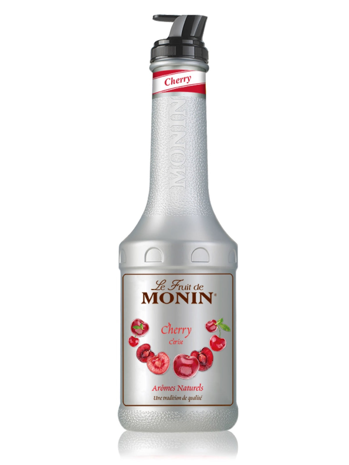 Tilføj en intens og frugtagtig smag til dine drinks og desserter med Monin Kirsebær Pure