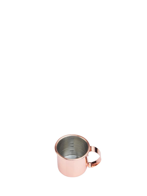 Moscow mule mug copper straight jigger