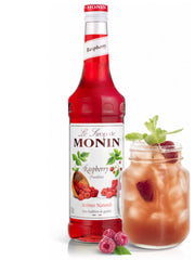 Giv dine cocktails en lækker bærsmag med Monin Hindbær Sirup