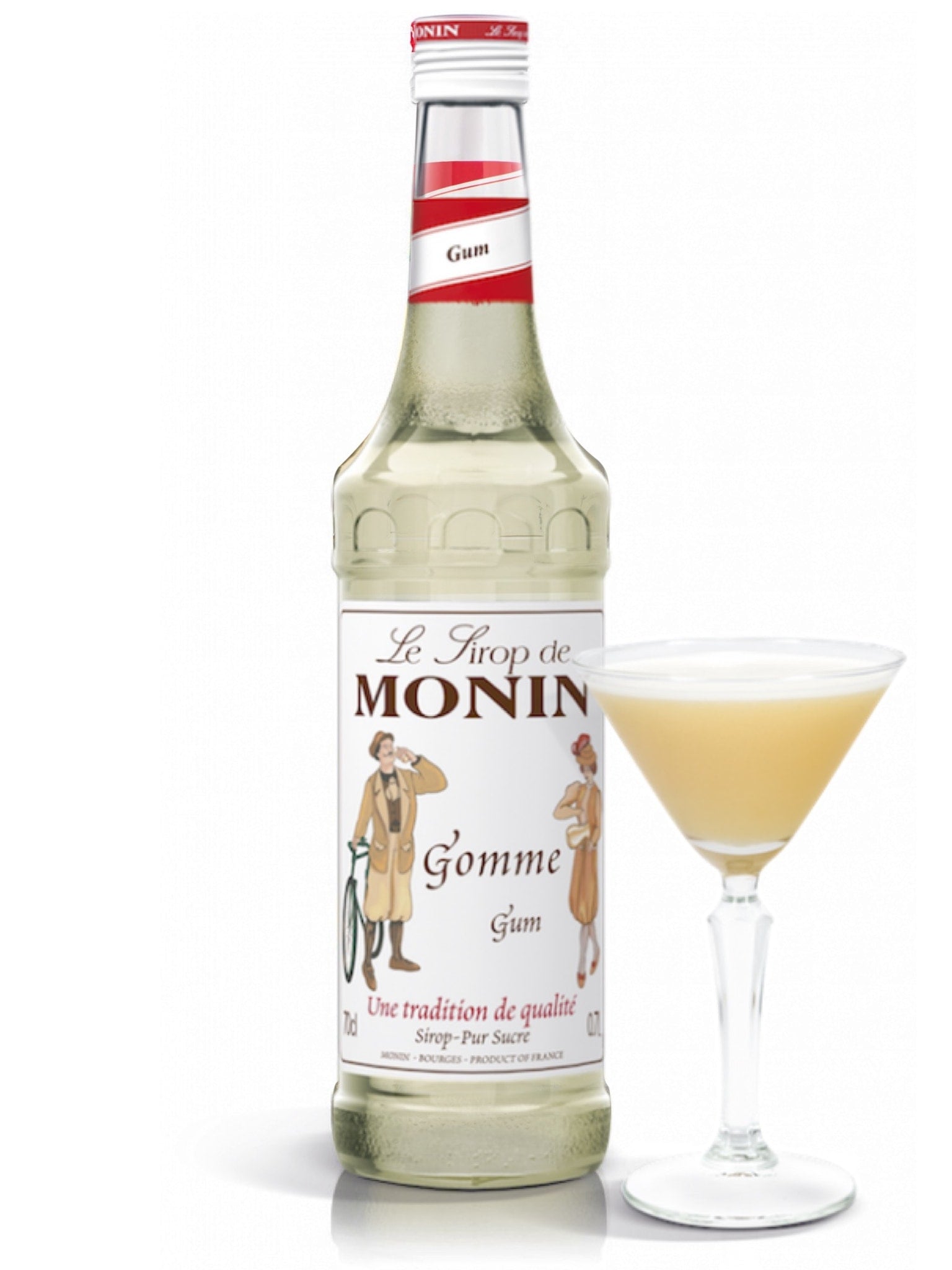 Lav elegante og velsmagende cocktails med den autentiske smag af Monin Gomme Sirup