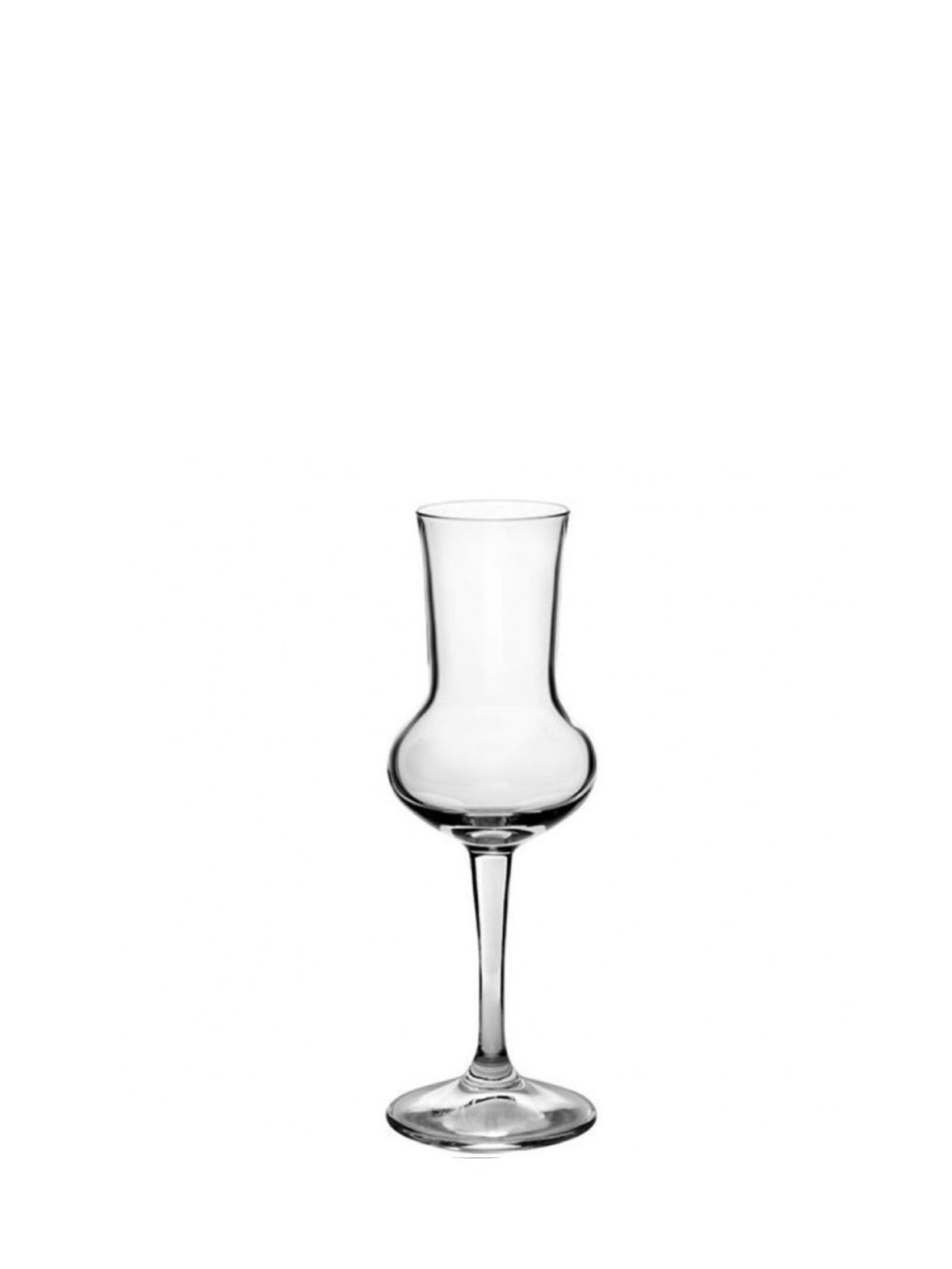 Grappaglas med en kapacitet på 8,5 cl - perfekt til at nyde den intense smag af grappa.