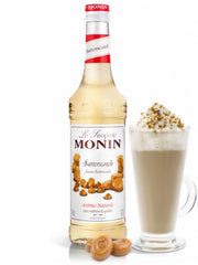 Giv dine drinks en karamelliseret smag med Monin Butterscotch Sirup.