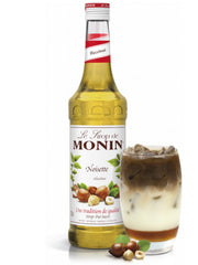 Tilføj en rig og nøddeagtig smag til dine drinks med Monin Hasselnød Sirup