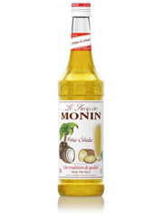 Monin Pina Colada Sirup - skab en tropisk og forfriskende smagsoplevelse med denne lækre og aromatiske Pina Colada sirup fra Monin