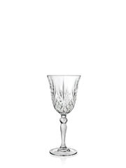 RCR Melodia Hvidvinglas - et elegant valg til din foretrukne hvidvin, med stilfuldt design og holdbart krystal.