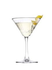 Nyd dine foretrukne cocktails i dette smukt designede Elysia Martini-glas med en kapacitet på 22 cl.